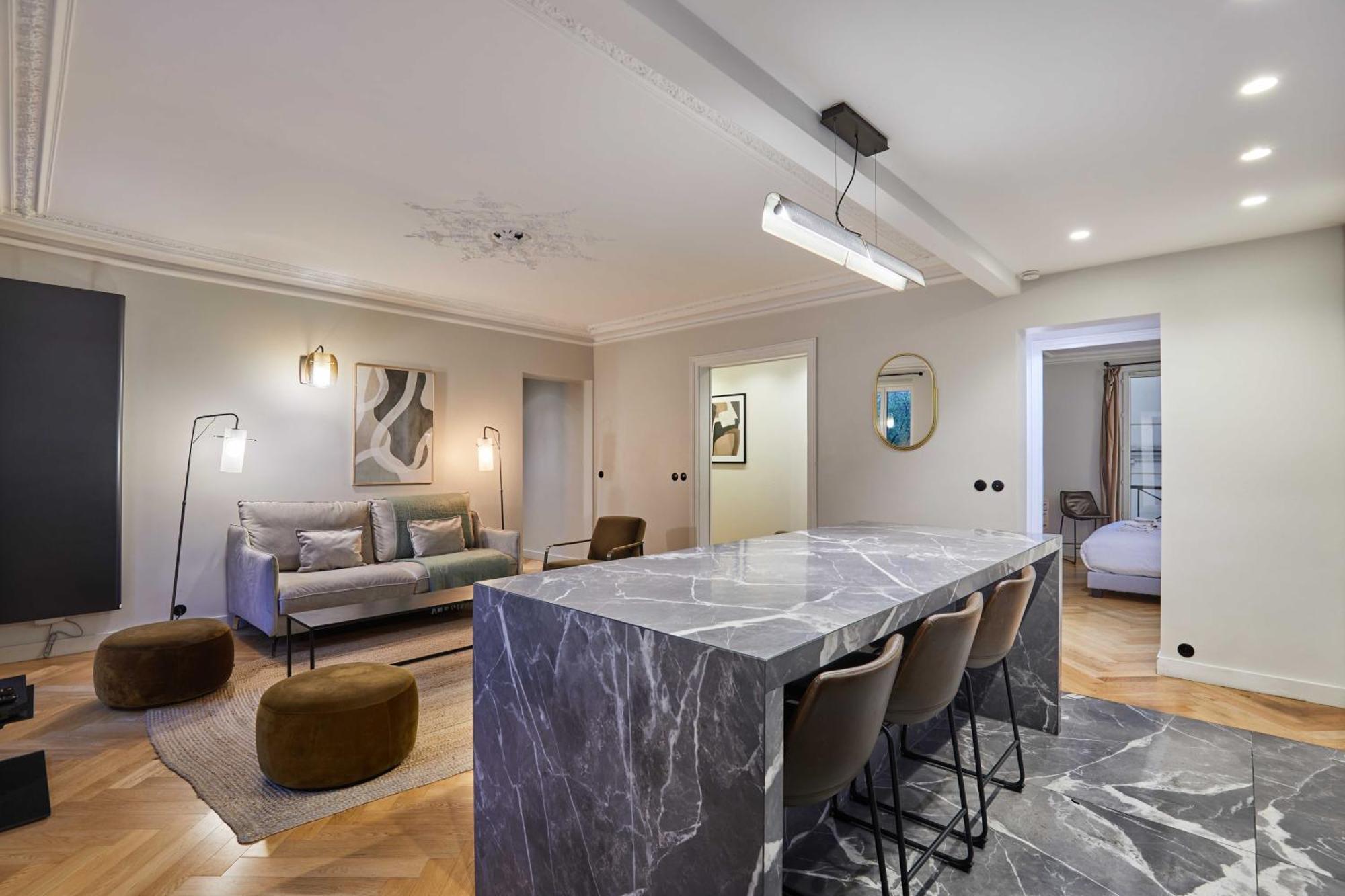 Magnificent Apartment - 3Br- 8P - Batignolles Parijs Buitenkant foto