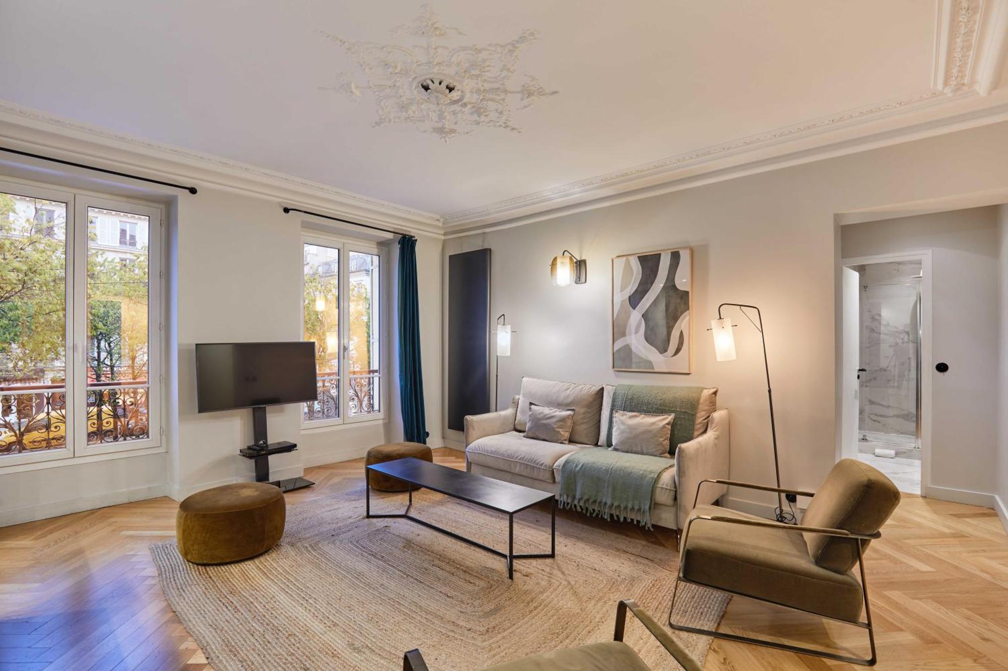 Magnificent Apartment - 3Br- 8P - Batignolles Parijs Buitenkant foto
