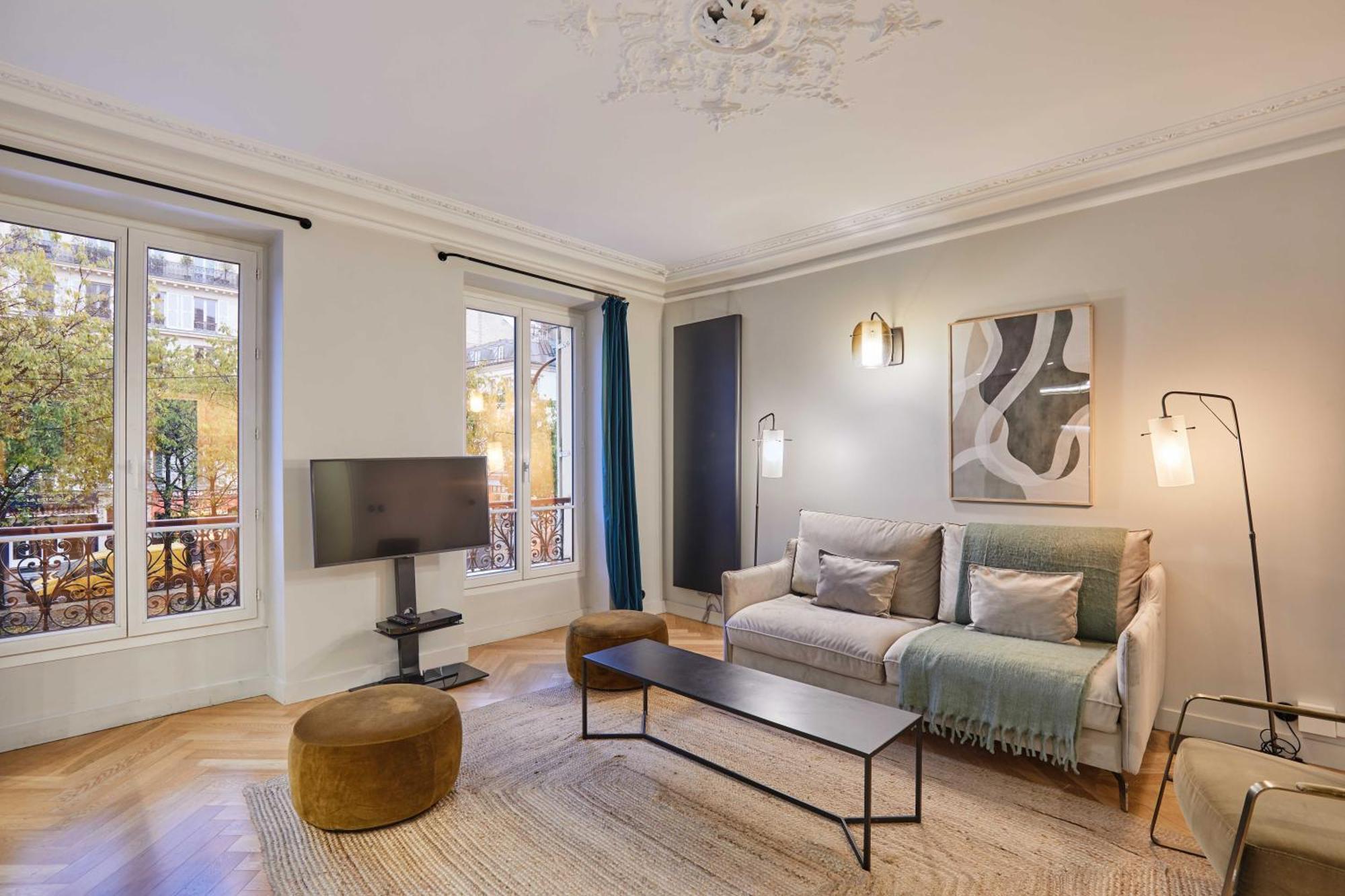 Magnificent Apartment - 3Br- 8P - Batignolles Parijs Buitenkant foto