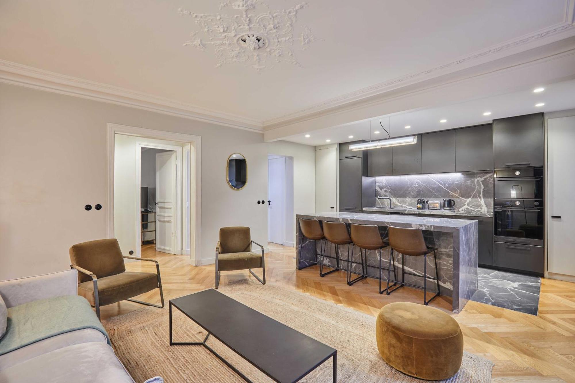 Magnificent Apartment - 3Br- 8P - Batignolles Parijs Buitenkant foto